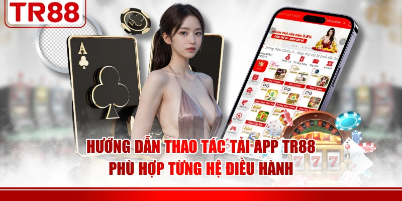Hướng dẫn thao tác tải app TR88 phù hợp từng hệ điều hành